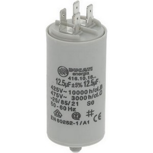 Condensateur de dmarrage Ducati 41610.1764 416101864  41610.1864+...  12,5 F avec cosses