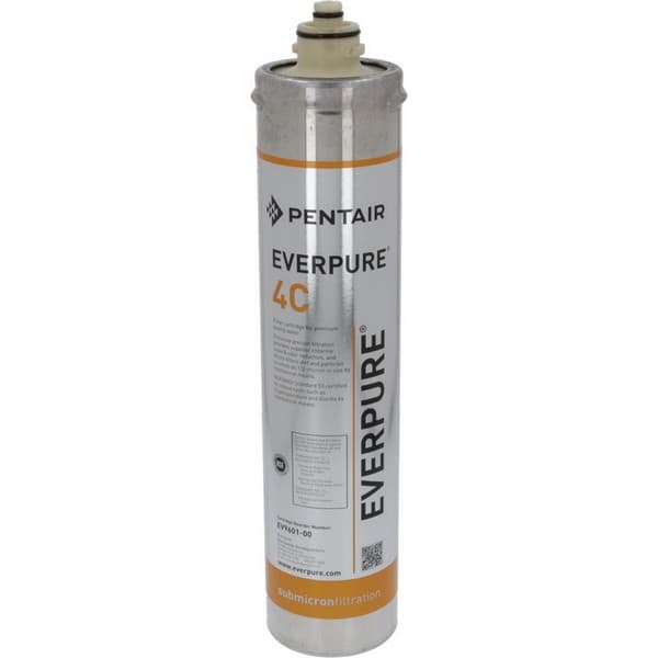 Filtre à eau EVERPURE 282919  9601-00 EV960100 Type 4C capacité 11000l débit 114l/h p max de service 10bar PIECE D'ORIGINE