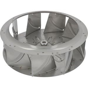 hélice moteur four Fagor RIO349 RT2200188D1 ø 340mm H1 95mm palettes 9 D2 ø 13mm D3 ø 16mm H2 37mm  PIECE D'ORIGINE