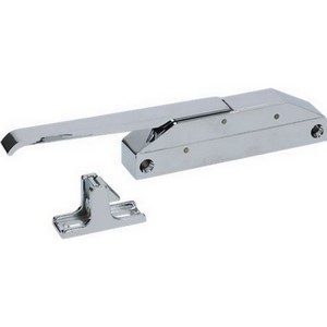 Fermeture de porte  G680 pour frigo entraxe de 120 mm poignée chromée PIECE D'ORIGINE