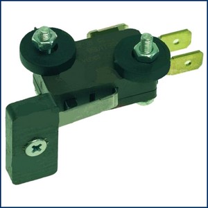 Microrupteur GAM KR..14  KR103540K   avec levier et aimant 250V 16A 1CO raccord cosse mâle 6,3mm L 38mm PIECE D'ORIGINE