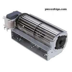 Ventilateur tangentiel Ebmpapst QLZ06/0018-2518 QLZ06-1350L pour pole ou chauffage  pour pole et insert turbine  60 mm L 180 mm PIECE D'ORIGINE